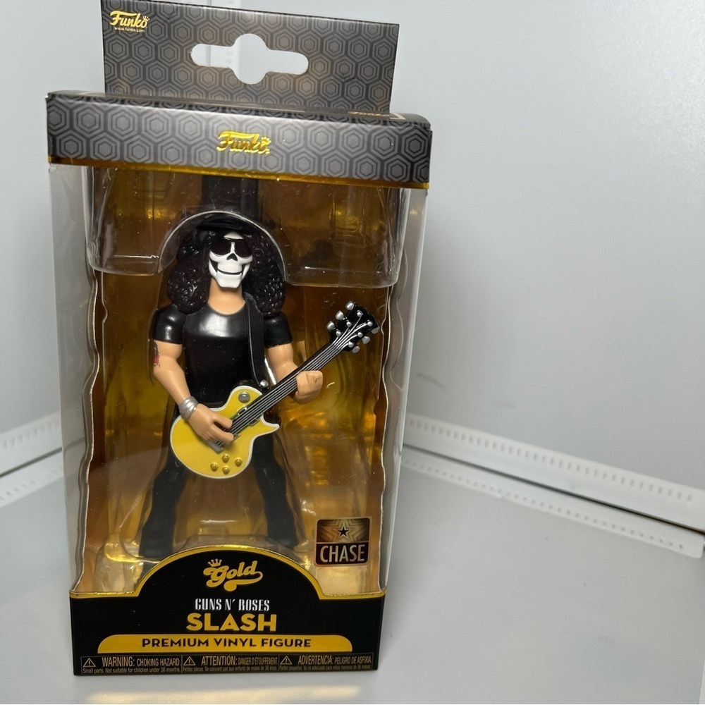 Slash - Guns N Roses - 5" Funko Vinyl Gold - Chase Edition (Skull Face)